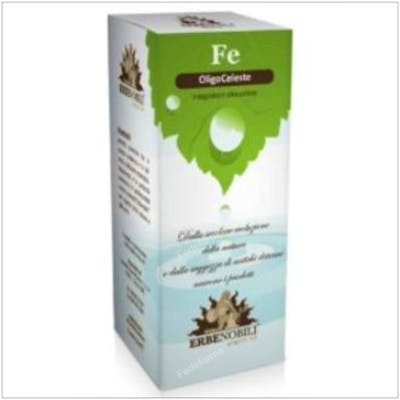 ERBENOBILI Oligoceleste Fe (Fer) Oligoélément 50Ml - Complément alimentaire ERBENOBILI Oligoceleste Fe (Fer) Oligoélément 50Ml - Complément alimentaire