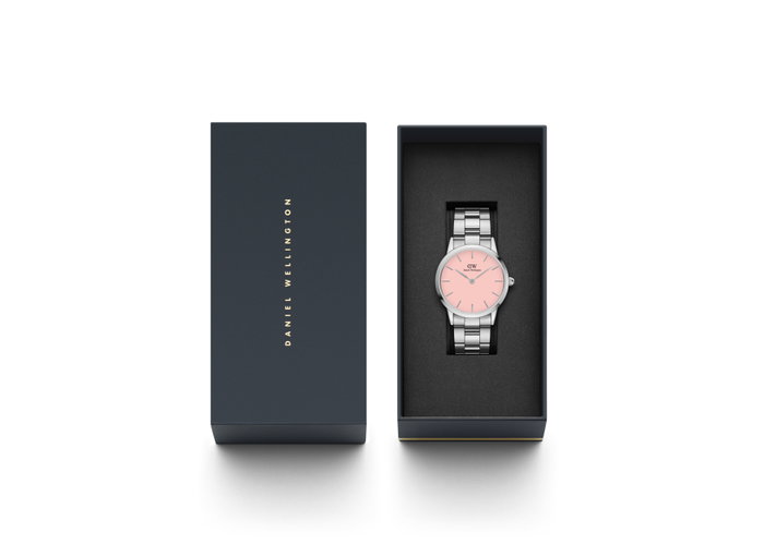 Daniel Wellington DW00100536 Iconic Link MM S Pastel Pink Daniel Wellington DW00100536 Iconic Link MM S Pastel Pink