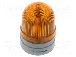WERMA Avertisseur lumineux orange EVS 24V AC/DC