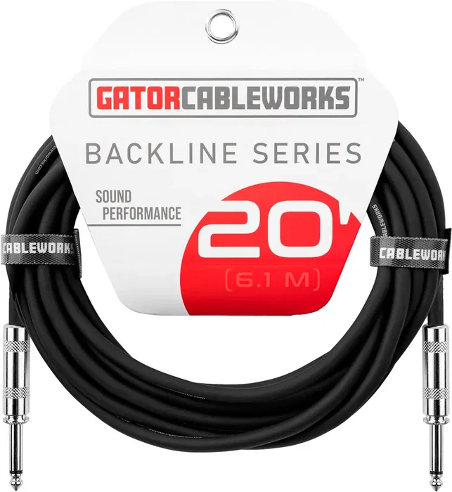 Cableworks Câble Instrument Jack/Jack 6 Mètres Cableworks Câble Instrument Jack/Jack 6 Mètres
