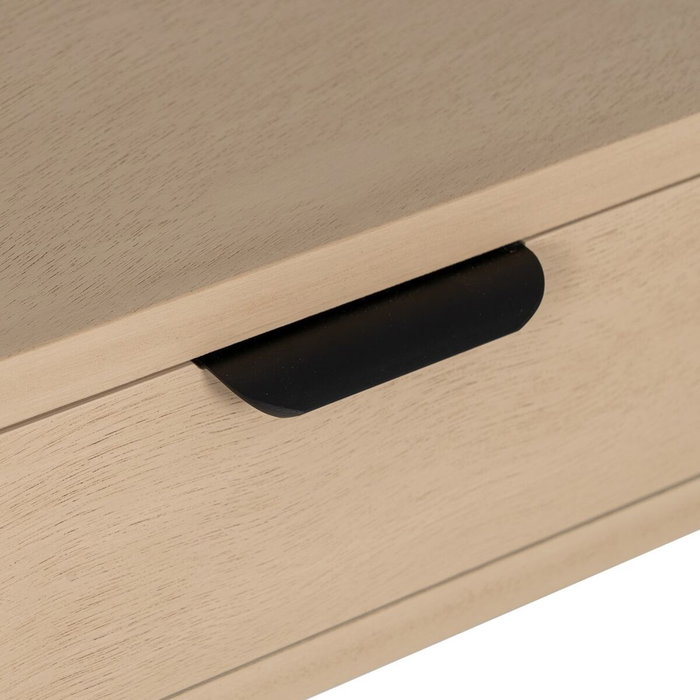BigBuy Home Meuble d'Entrée Naturel 90 x 35 x 75 cm