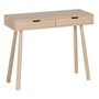 BigBuy Home Meuble d'Entrée Naturel 90 x 35 x 75 cm