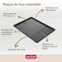 Zenker Ensemble de 2 Plaques à pâtisserie extensibles Black Metallic (37 à 52 x 33 cm)