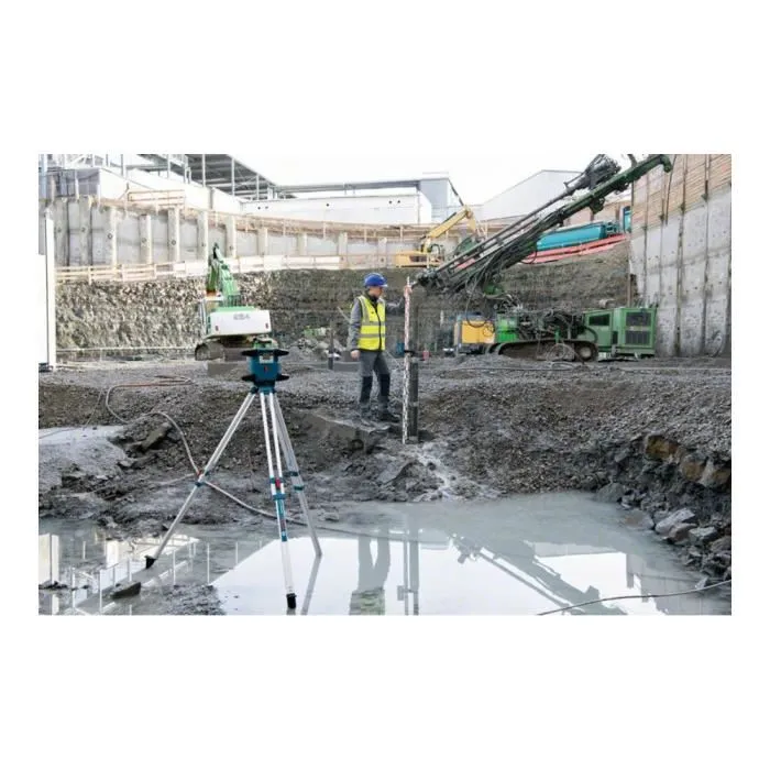 Bosch Professional GRL 650 CHVG / 0601061V00 - Laser rotatif à technologie verte, robuste, étanche, avec application et coffret