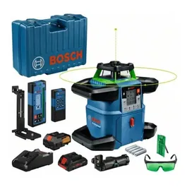 Bosch Professional GRL 650 CHVG / 0601061V00 - Laser rotatif à technologie verte, robuste, étanche, avec application et coffret