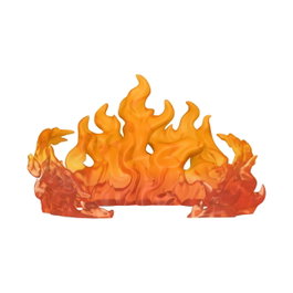 Funko Nooks Fire POP! Figurine Vinyle Rouge 5 cm