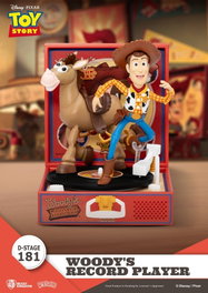 Beast Kingdom Toys Figurine Toy Story Record Player Series Woody's Record Player en PVC 13 cm