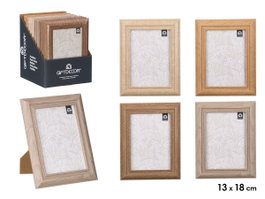 GIFTDECOR Lot de 4 cadres photo sur corde 13x18 cm assortis