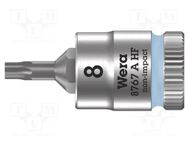 WERA Douille Torx®-bit TX08 1/4 inch 28mm