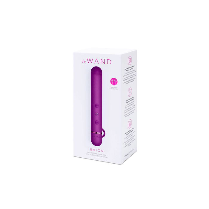 Mini Vibromasseur Le Wand Baton Violet Mini Vibromasseur Le Wand Baton Violet