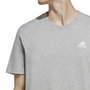 T-shirt à manches courtes homme Adidas Essentials Gris clair S