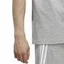 T-shirt à manches courtes homme Adidas Essentials Gris clair S