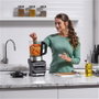 Ninja HB150EU - Blender électrique Foodi avec technologie Auto-iQ, 1000 W, 2 bouteilles de 700 ml et couvercles voyage, acier inoxydable, pour smoothies et soupes