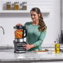 Ninja HB150EU - Blender électrique Foodi avec technologie Auto-iQ, 1000 W, 2 bouteilles de 700 ml et couvercles voyage, acier inoxydable, pour smoothies et soupes