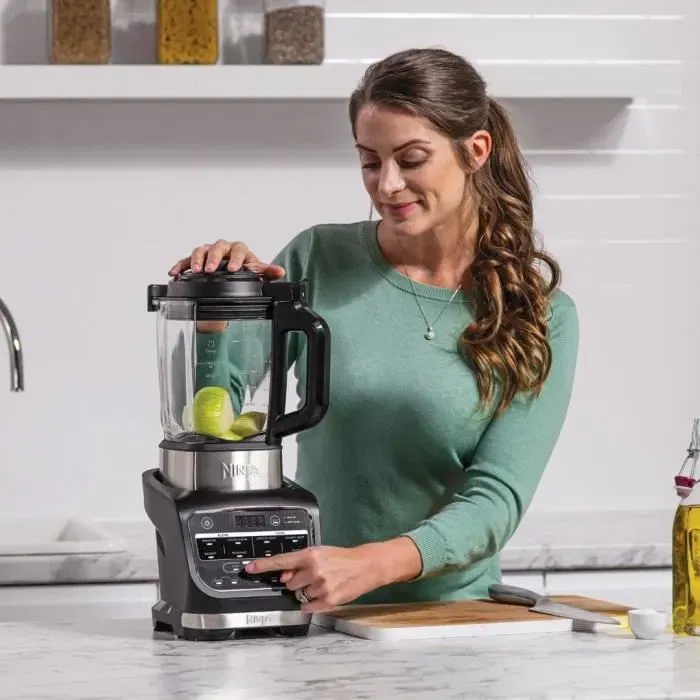 Ninja HB150EU Blender 2-en-1 Chauffant Foodi, 1.4 Litres, 10 Programmes, 800 Watts