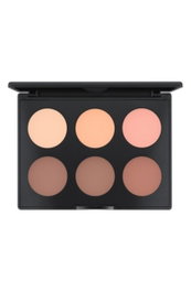 MAC Studio Fix Sculpt And Shape Blush Highlighter Palette Light Medium 6 pièces 14.4g
