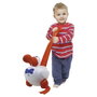 Toy Partner Waddles, le canard qui marche ! Jouet à tirer 56x25x28 cm Multicolore Plastique