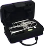 SML Corneta Sib CO50-S SML – Trompette en Si bémol, pavillon 124,5 mm, corps en laiton argenté, pistons Monel, étui inclus