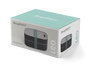 Berghoff - Boîte repas isotherme dual, compartiments doubles pour repas sains, pour pique-nique, bureau ou école, compatible micro-ondes et congélateur
