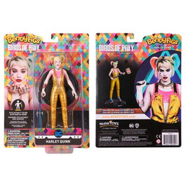 The Noble Collection Bendyfigs Harley Quinn avec maillet (Birds of Prey)