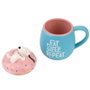 Grupo Erik Mug 3D Snoopy Donut 500 ml avec couvercle décoratif