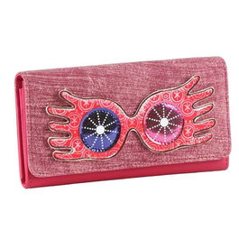 Cerdá Portefeuille en Similicuir Harry Potter Luna Lovegood Fuchsia - Réf. Portefeuille Polipiel Harry Potter Luna Lovegood