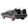 JADA TOYS Replica DeLorean Time Machine Retour vers le Futur III - Modèle réduit 1:32 avec carrosserie métallique, peinture argentée et portes papillon