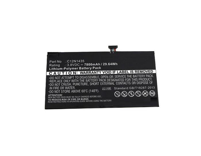 CoreParts Batterie pour PC Portable Asus Li-Pol 29.64Wh 7800mAh 3.8V Noir - Haute Qualité, Installation Facile, Garantie 12 Mois CoreParts Batterie pour PC Portable Asus Li-Pol 29.64Wh 7800mAh 3.8V Noir - Haute Qualité, Installation Facile, Garantie 12 Mois