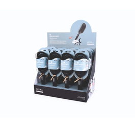 Bifull Expositor de 12 Cepillos Antiestáticos Bye Bye Frizz - Cepillos Carboné Anti-Frisottis pour Cheveux