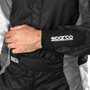 Sparco Combinaison Compétition 2022 Taille 66 Noir/Blanc/Gris