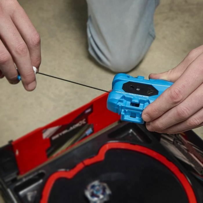 HASBRO Beyblade X Cobalt Dragoon 2-60C avec Lanceur à Corde Deluxe