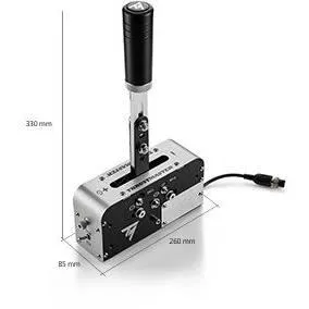 Thrustmaster TSS Handbrake WW VERSION - Frein à main progressif et boîte de vitesses séquentielle pour PS5 - Accessoire manette pour le rallye