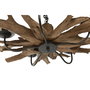 Suspension Home ESPRIT Fer bois de teck 90 x 90 x 35 cm