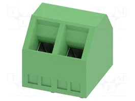 PHOENIX CONTACT SMKDSN 1,5/ 2 - Barre de serrage pour PCB 2 broches, 17,5A, vert