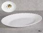 Vivalto Bandeja Clásica Opal 30cm Blanc Verre (Set de 24)