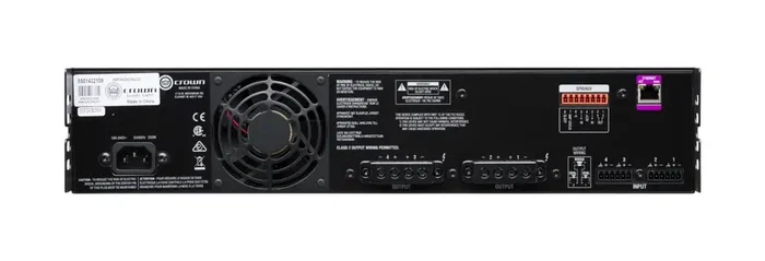 CROWN CDi-4-300 DriveCore Amplificateur 4 canaux 300W avec DSP et contrôle réseau pour installations