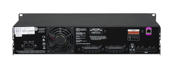 CROWN CDi-4-300 DriveCore Amplificateur 4 canaux 300W avec DSP et contrôle réseau pour installations