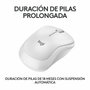 Logitech M240 Silent Souris Bluetooth Blanc cassé