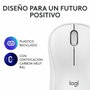 Logitech M240 Silent Souris Bluetooth Blanc cassé