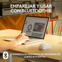 Logitech M240 Silent Souris Bluetooth Blanc cassé