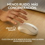 Logitech M240 Silent Souris Bluetooth Blanc cassé
