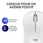 Logitech M240 Souris Bluetooth sans fil silencieuse (clic réduit 90%), autonomie 18 mois, compacte, ambidextre, compatible Windows/macOS/ChromeOS/Android