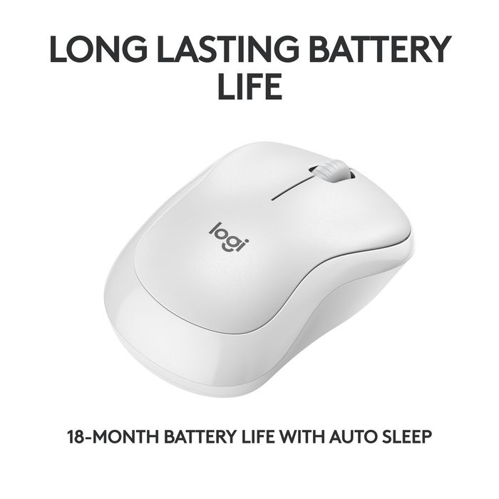 Logitech M240 Souris Bluetooth sans fil silencieuse (clic réduit 90%), autonomie 18 mois, compacte, ambidextre, compatible Windows/macOS/ChromeOS/Android