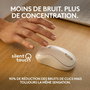 Logitech M240 Souris Bluetooth sans fil silencieuse (clic réduit 90%), autonomie 18 mois, compacte, ambidextre, compatible Windows/macOS/ChromeOS/Android
