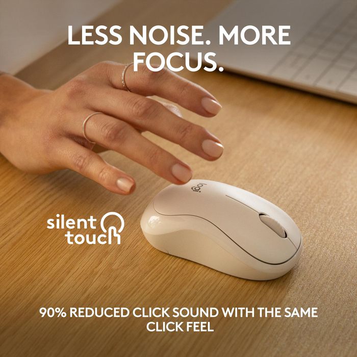 Logitech M240 Souris Bluetooth sans fil silencieuse (clic réduit 90%), autonomie 18 mois, compacte, ambidextre, compatible Windows/macOS/ChromeOS/Android