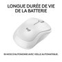 Logitech M240 Souris Bluetooth sans fil silencieuse (clic réduit 90%), autonomie 18 mois, compacte, ambidextre, compatible Windows/macOS/ChromeOS/Android
