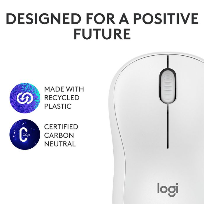 Logitech M240 Souris Bluetooth sans fil silencieuse (clic réduit 90%), autonomie 18 mois, compacte, ambidextre, compatible Windows/macOS/ChromeOS/Android