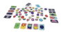 Mercurio Juego la morada maldita - Jeu de société d'observation et de rapidité en espagnol - 109 cartes, 65 gemes et 1 joyau violet