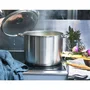 Baumalu Faitout en Inox 24 cm avec Couvercle Verre