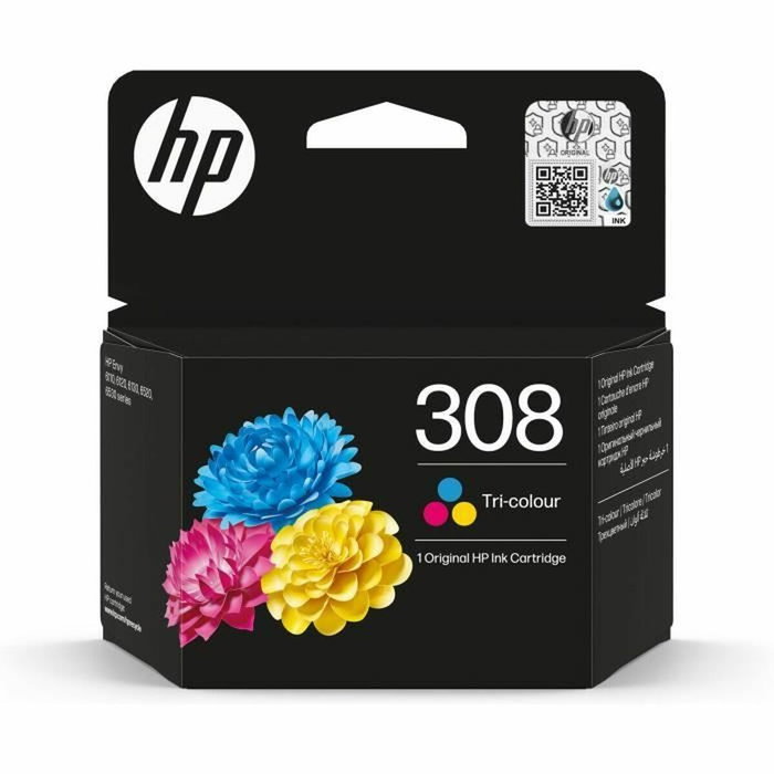 HP Cartouche d'encre originale 308 tricolore HP Cartouche d'encre originale 308 tricolore